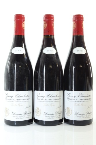 (3) 2009 Domaine Denis Bachelet Les Corbeaux Vieilles Vignes, Gevrey-Chambertin Premier Cru [JR17]
