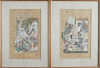 A Set of Two Indian Miniature Paintings