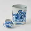 A Set of Two Qing Dynasty Blue and White Porcelains