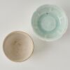 A Chinese Song Dynasty Yingqing Carved Lobed Bowl AND A Chinese Ming Dynasty Longquan Celadon Small Cup - 2