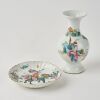 A Set of Two Chinese Qing Dynasty Famille-rose Porcelains