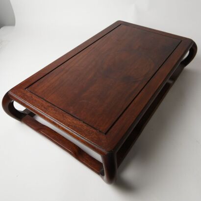 A Chinese 20th Century Rosewood Small Teatable