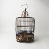 A Chinese 20th Century Bamboo Weaving Birdcage
