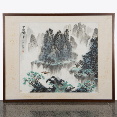 A Chinese Landscape Painting