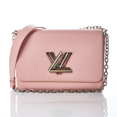 Louis Vuitton, Rose Ballerine Epi Twist Shoulder Bag