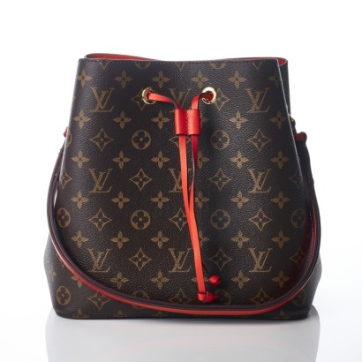 Louis Vuitton, Monogram Coquelicot N&eacute;oNo&eacute; Bag, Size MM