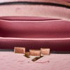 Louis Vuitton, Rose Calyso Ostrich Capucines Handbag, Size Mini - 5