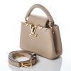 Louis Vuitton, Grey Taurillion Flower Crown Capucines Handbag, Size Mini - 2