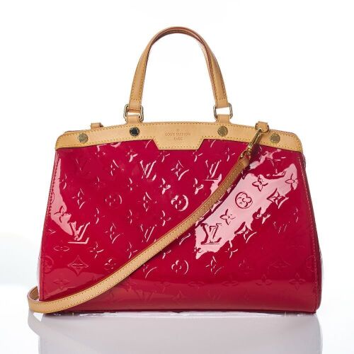 Louis Vuitton, Rose Vernis Brea Handbag, Size MM