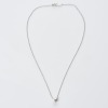Tiffany & Co, Platinum, 0.60ct Diamond Pendant on 41cm Cable Link Chain - 2