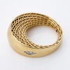 Roberto Coin, 18ct Yellow Gold, Golden Gate, 0.10ct Diamond Set Ring - 2