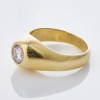 18ct Yellow Gold, 0.94ct Diamond Dome Ring - 2