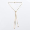 Cartier, 18ct Tri Colour Gold, Pampilles Trinity Lariat Necklace - 2