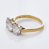 18ct Yellow / White Gold, 2.03ct Diamond Three Stone Ring - 2