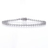 18ct White Gold, 2.37ct Diamond Tennis Bracelet