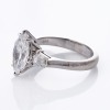 18ct White Gold, 1.63ct Diamond / 0.28ct Diamond Ring, GIA certified - 2