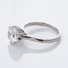 David Keefe, Platinum 2.01ct Diamond Solitaire Ring - GIA certified - 2