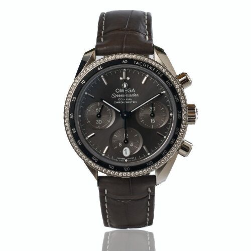 Stainless Steel / Diamond OMEGA Speedmaster Automatic Wristwatch