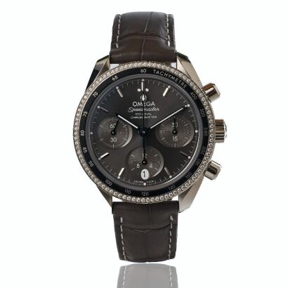 Stainless Steel / Diamond OMEGA Speedmaster Automatic Wristwatch