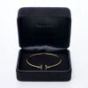Tiffany & Co, 18ct Yellow Gold, 0.24ct Diamond 'T' Wire Bracelet - 2