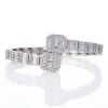 1.16ct Baguette-Cut Diamond / 4.60ct Round Brilliant-Cut Diamond / 9ct White Gold Bracelet