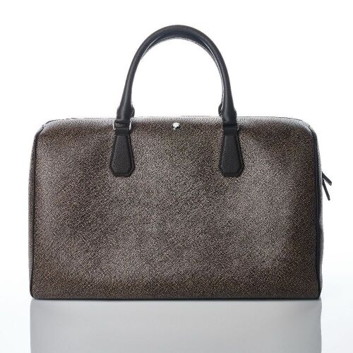 Montblanc, Sartorial 142 Large Bag - Ivory / Dark Brown