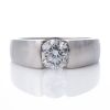 Carats, NZ Made, Platinum, 1.01ct Diamond Solitaire Ring, HRD certified
