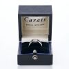 Carats, NZ Made, Platinum, 1.01ct Diamond Solitaire Ring, HRD certified - 3