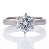 Partridge Jewellers, Platinum, Modern, 1.52ct Diamond Solitaire Ring