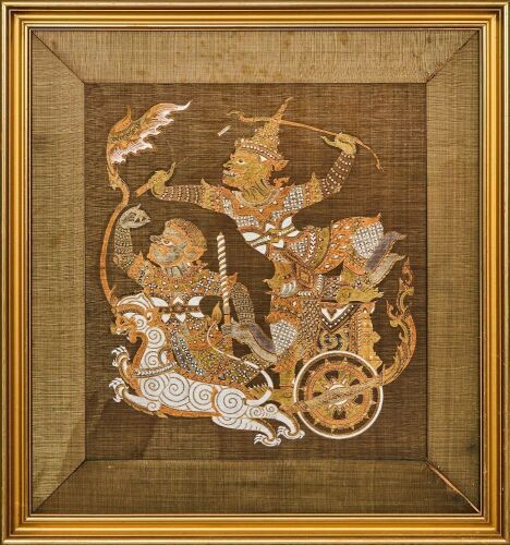An Indonesian Figural Paintings