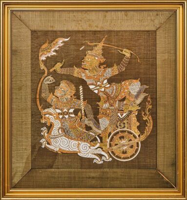 An Indonesian Figural Paintings