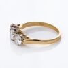 18ct Yellow / White Gold, 1.47ct Diamond Three Stone Ring - 2