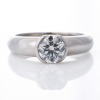Platinum, Handmade, 1.04ct Diamond Solitaire Ring, GIA certified