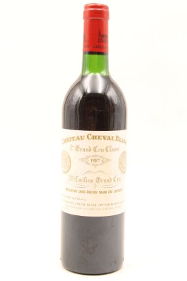 (1) 1987 Chateau Cheval Blanc, Saint-Emilion Grand Cru (TS)