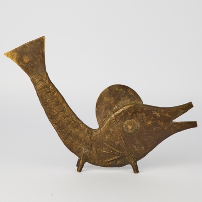 A Bronze Alloy Fish