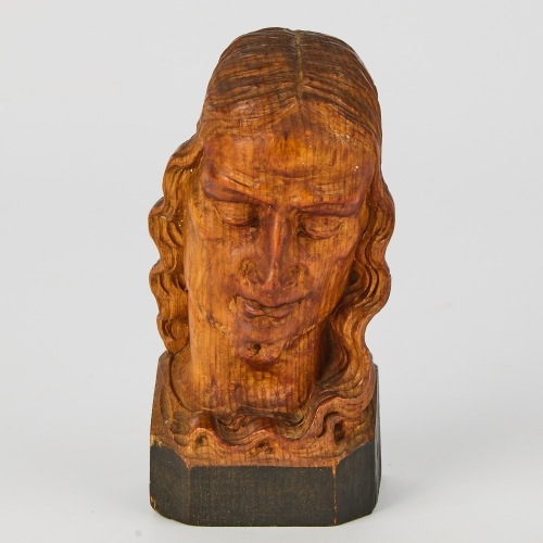 A Statue of Jesus, Hand Signed
