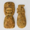 Two Old Hawaiian Stone Pendants
