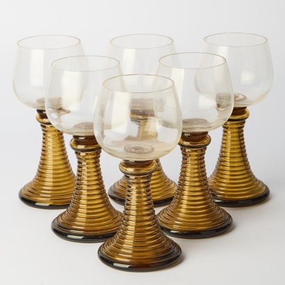 A Collection of Large Beehive Glasses