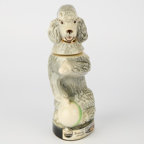 A Jim Beam Penny The Poodle Decanter c.1970