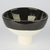 A Sussanah Bridges Pedestal Ceramic Bowl
