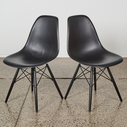 A Pair of DSW Eames Vitra Chairs