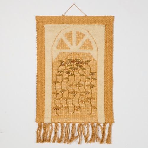 A Don Freedman Style Jute Wall Hanging