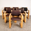 A Set of Six Model 5531 Armchairs By Thygesen & S&oslash;rensen for Magnus Olesen, 1966