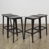 A Set of Four Counter Stools by Mads K. Johansen for Ton Stockholm