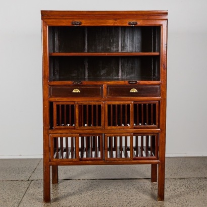 A Chinese Heritage Antique Kitchen Cabinet