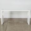 A White Lacquer Ashwood Console by La Galeria - 2