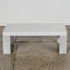 An Italian Marble Coffee Table with Prismatic Supports - 2