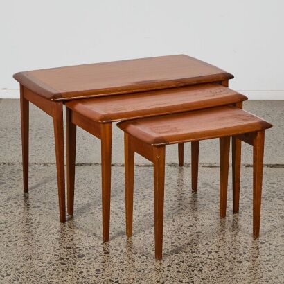 A Set of Jon Jansen Nesting Tables