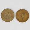 A Pair of New Zealand Centennial Half Crown Coins (1840-1940) - 2