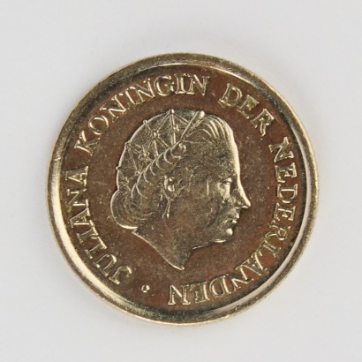 A Netherlands 25 Cents Juliana Coin (1980)